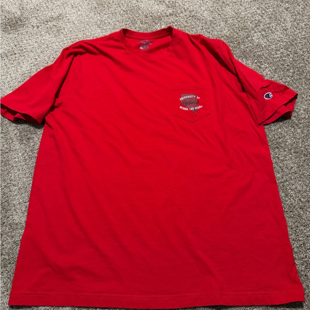 UNLV Champion Classic Red Short Sleeve Tee